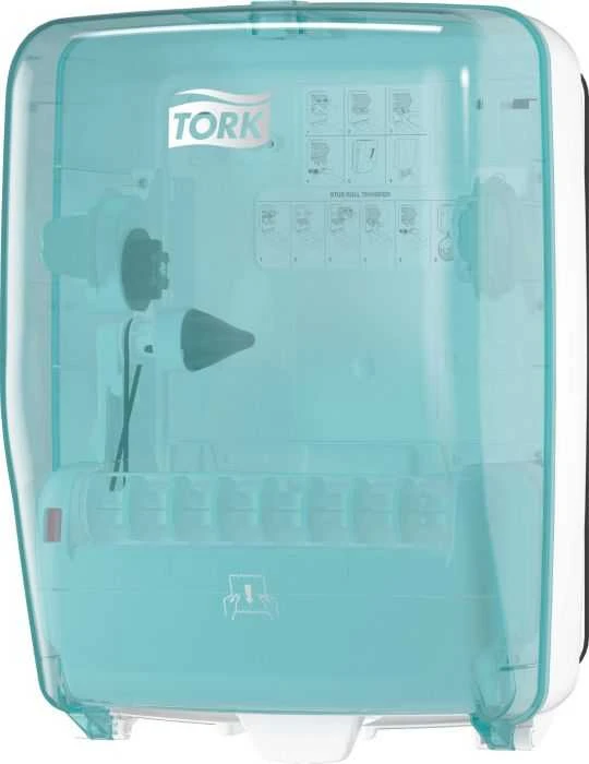 Tork Tork - Sandarių ritininių rankšluosčių dozatorius - Baltai-turkio