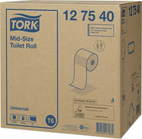 Tork Tork - Tualetinis popierius dozatoriui su automatiniu ritinėlio keitimu - 135 m