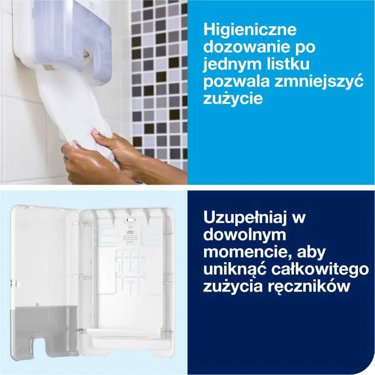 Rankų valymo popieriaus laikiklis TORK 552000 , H2