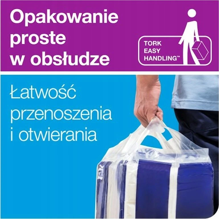 Tork Xpress - Skompresowany miękki ręcznik w składce czteropanelowej, balta - Advanced