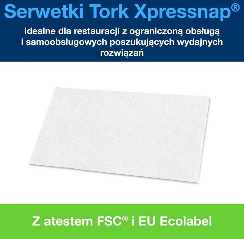 Tork Xpressnap® baltos dozatoriaus servetėlės