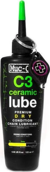Grandinės tepalas Muc-Off C3 CERAMIC DRY LUBE 120ML