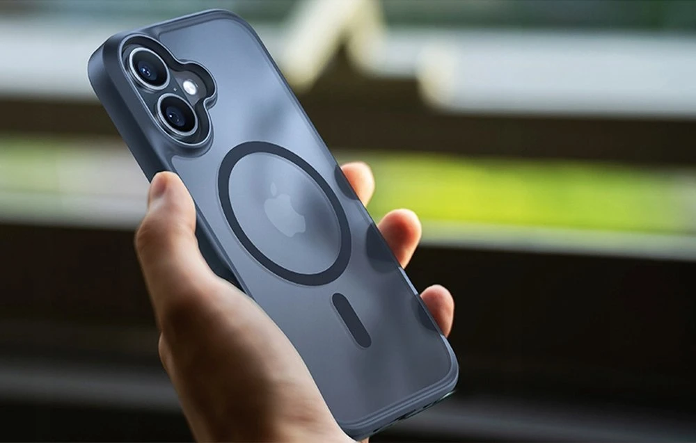 Torras Diamond-Mag serijos dėklas, skirtas iPhone 16 Plus (skaidrus)