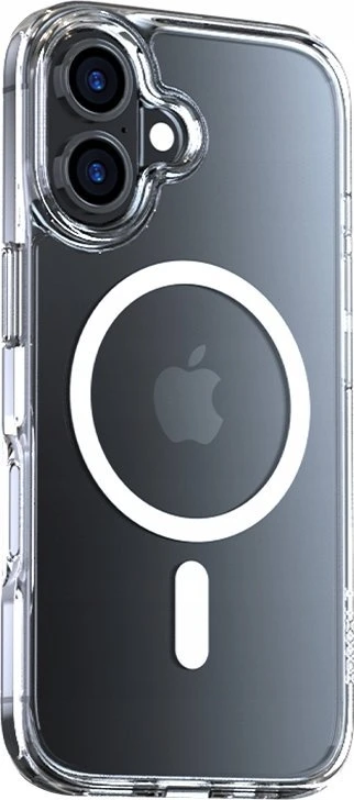Torras Diamond-Mag serijos dėklas, skirtas iPhone 16 Plus (skaidrus)