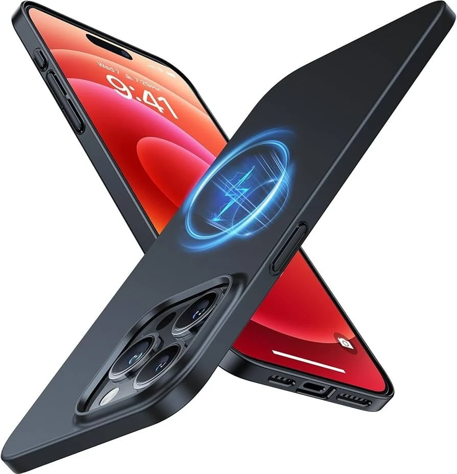 Dėklas Torras SlimFit Mag Series Iphone 15 Juodas