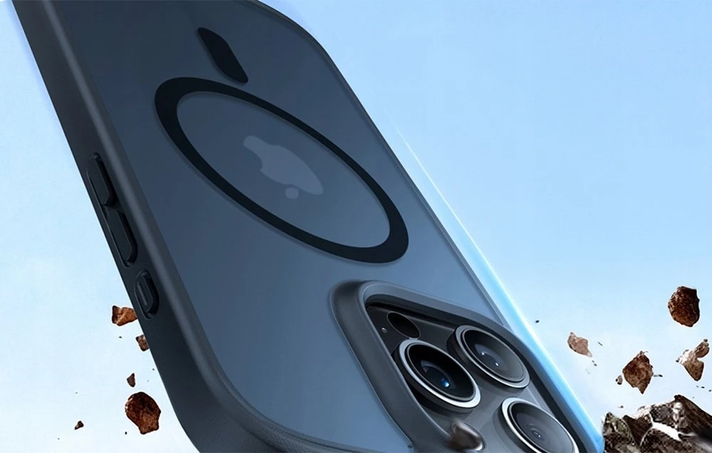 „Torras Guardian“ magnetinės serijos dėklas, skirtas „iPhone 16 Pro Max“ (Juodas)