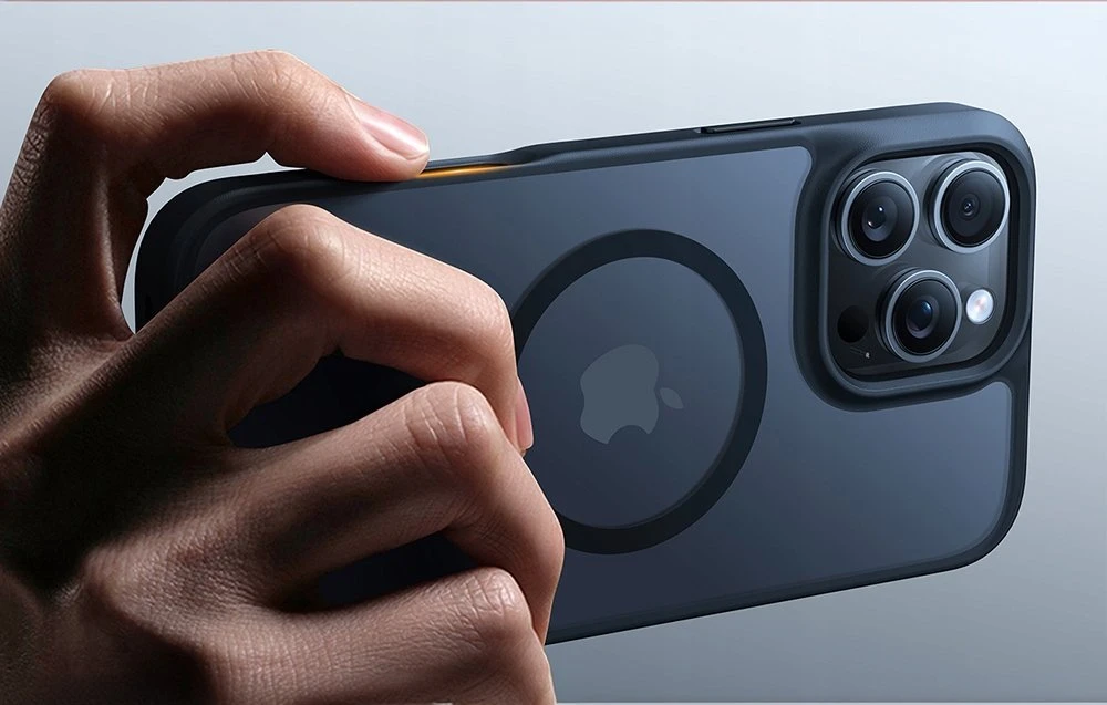 „Torras Guardian“ magnetinės serijos dėklas, skirtas „iPhone 16 Pro Max“ (Juodas)