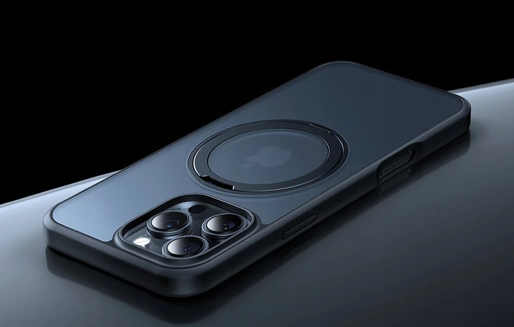 Torras Ostand Pro dėklas, skirtas iPhone 16 ProMax (mėlynas)