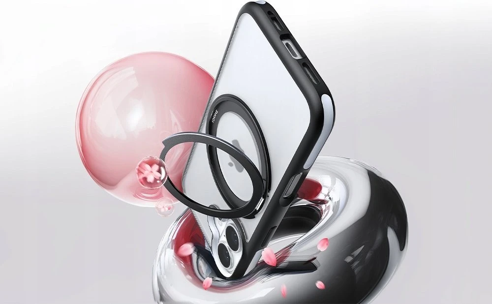 Dėklas Torras Ostand R Fusion dla iPhone 16 Plus (Juoda)