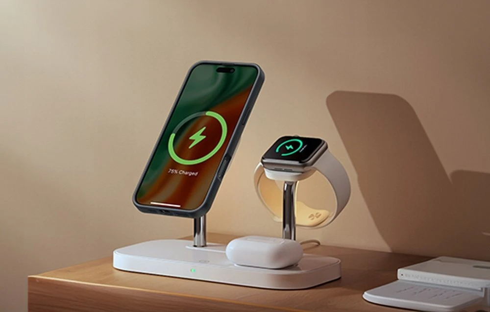 Dėklas Torras Pstand Series Case for iPhone 16 Pro Max (juodas)