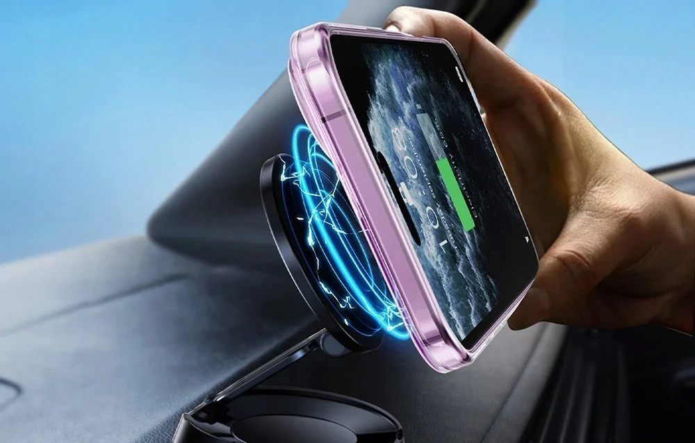Dėklas Torras Pstand serija su iPhone 16 Plus (skaidrus)
