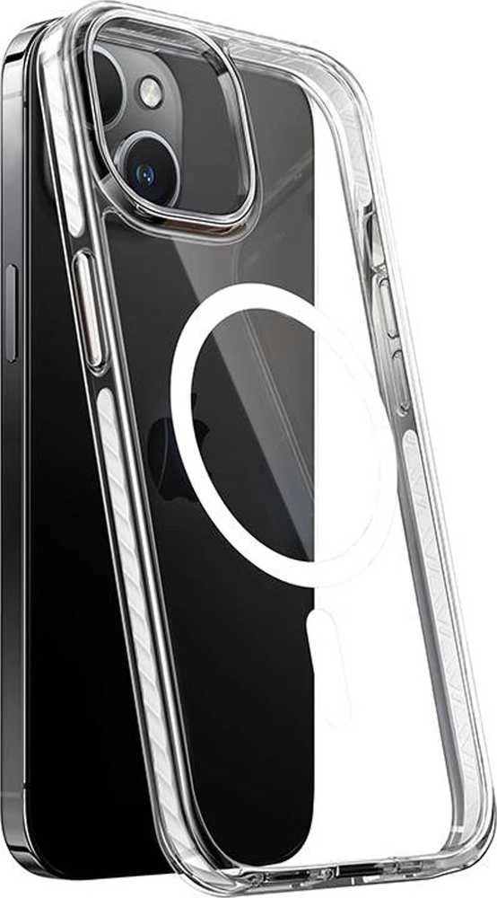 Torras telefono dėklas Sparka, skirtas iPhone 15 (skaidrus)