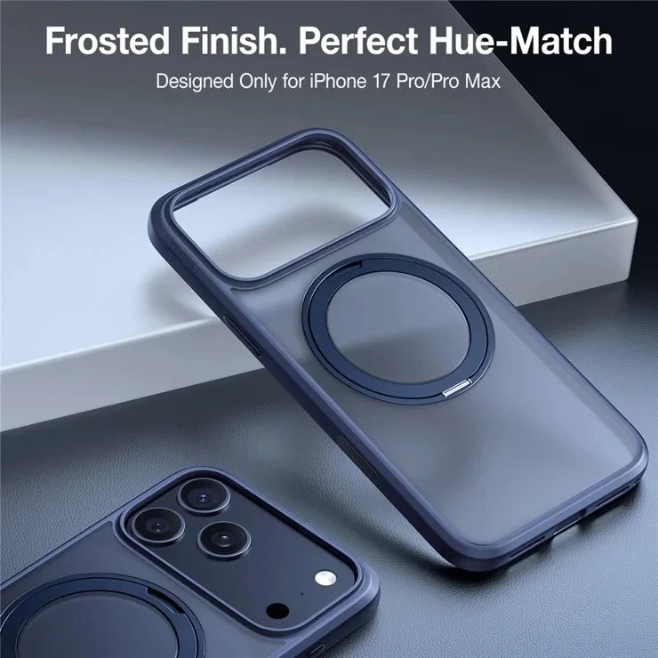 Dėklas Torras Ostand Pro, vidurnakčio mėlyna – iPhone 17 Pro Max