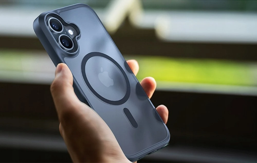 Torras Guardian Magnetic Series dėklas, skirtas iPhone 16 (Juodas)