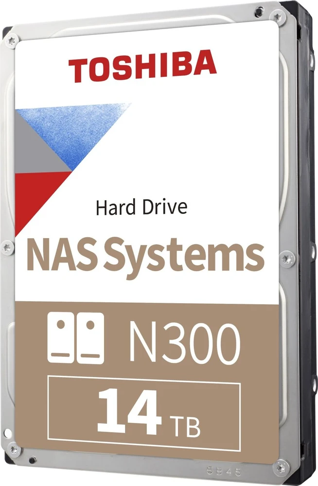 Toshiba HDD NAS N300 3.5" 14TB / 7.2k / SATA / 512MB / Reliability: 24x7, 180TB per year, 1.2M hours / 3Y Garantija (RETAIL HDWG31EEZSTAU) Toshiba Hard Drive N300 NAS 7200 RPM 14000 GB 512 MB