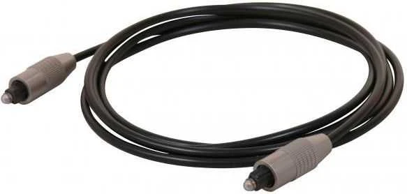 Neutralle Audio Kabelis TOSLINK M - TOSLINK M, SPDIF OPTICAL, 2m, juoda, EOL