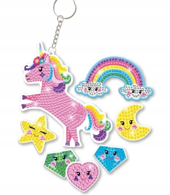 Nezatříděno Totum : Unicorn - 2 In 1 Creativity Set (Diamond Paint Magnets & A B C Bracelets) (TT072213)
