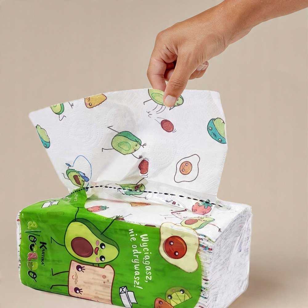 Popieriniai rankšluosčiai KARTIKA AVOCADO 150L 2SL