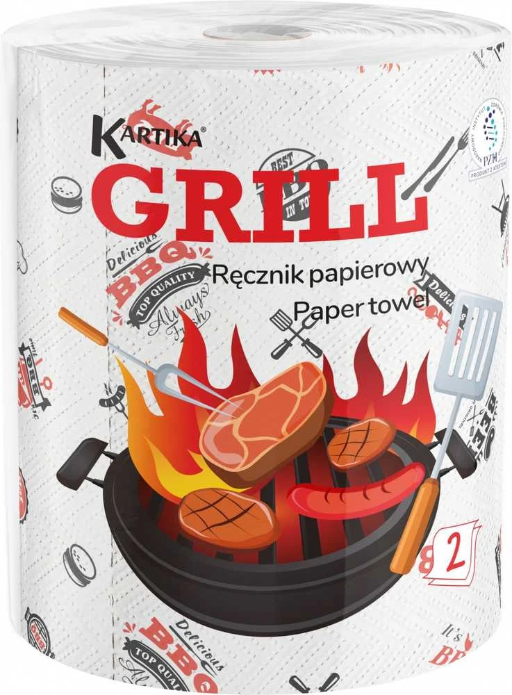 Kartika Popieriniai rankšluosčiai BBQ, 3 sluoksnių, 1 vnt.