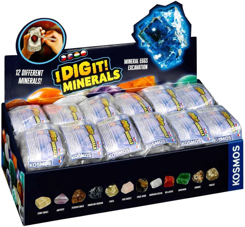 Dėlionė Žaislas Kosmos MINERALS EGG I DIG IT 1KS665173