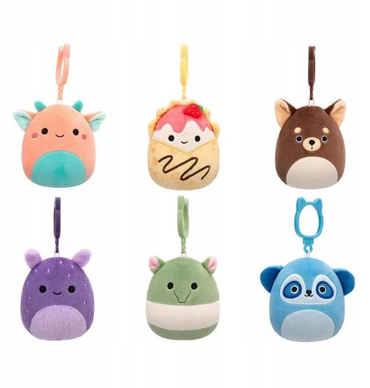 SQUISHMALLOWS W20 Prisegamas pliušinis žaislas, 8 cm
