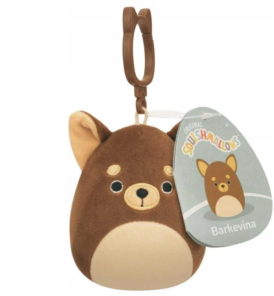 SQUISHMALLOWS W20 Prisegamas pliušinis žaislas, 8 cm