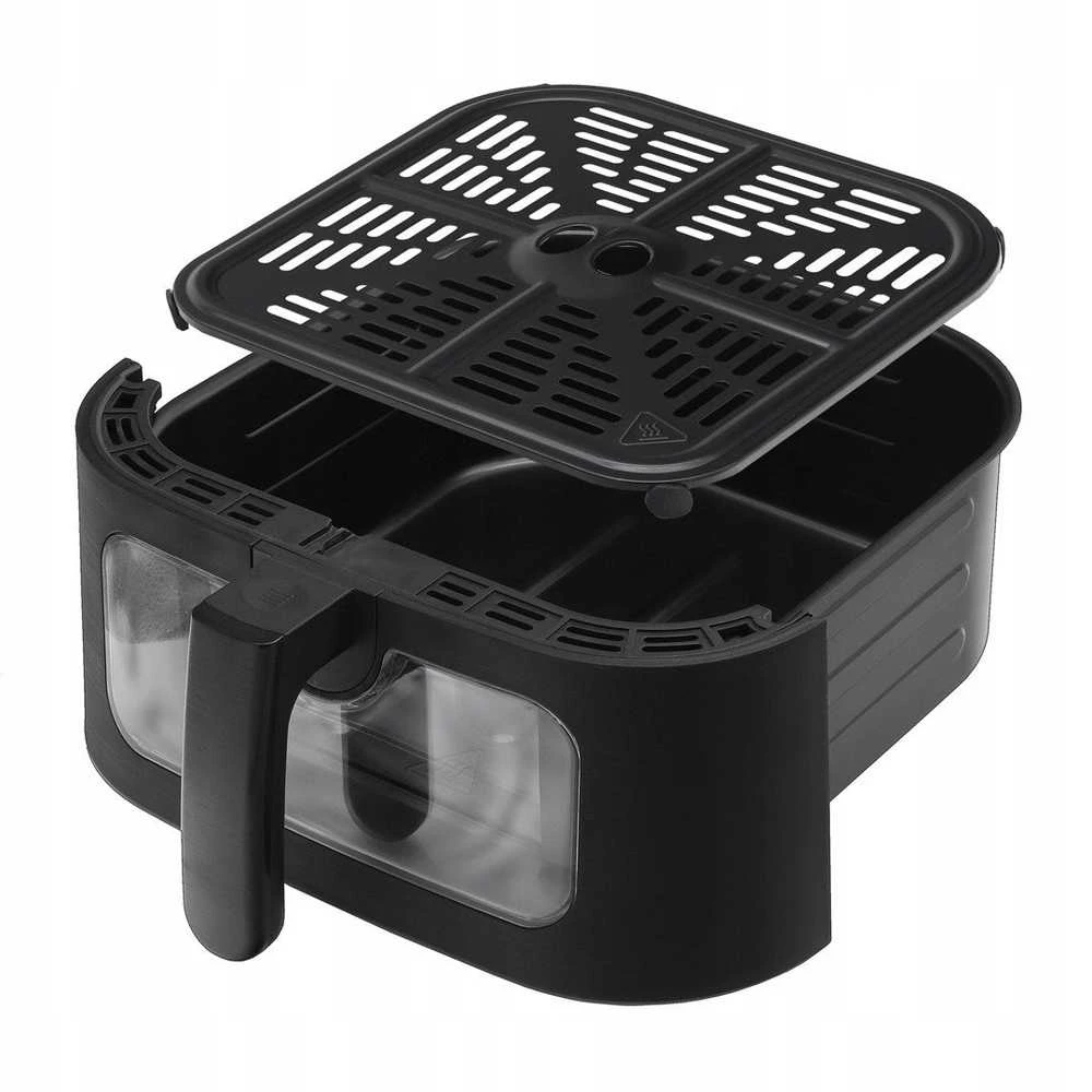 Toya FX-6001 juoda OPTIMUM be riebalų gruzdintuvė