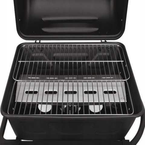 Toya LUND GAS GRILL 2 BURNERS 5.5KW Juodas
