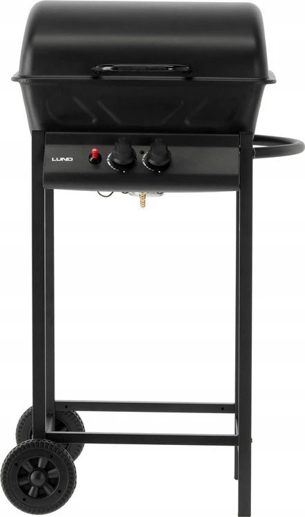 Toya LUND GAS GRILL 2 BURNERS 5.5KW Juodas