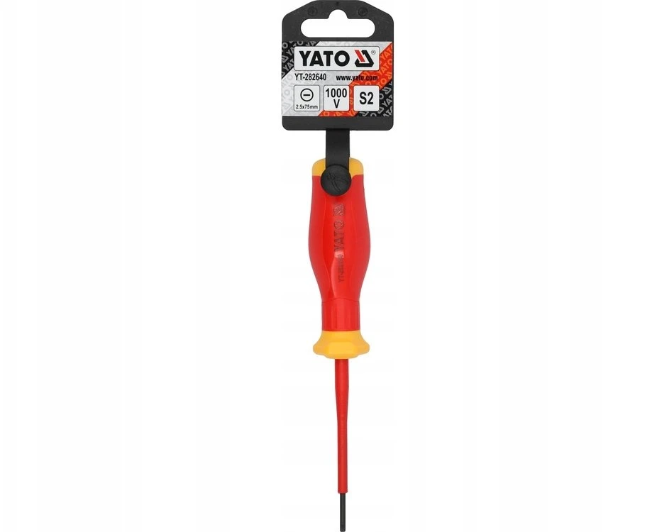 YATO IZOLIUOTAS ATSUKTUVAS 2,5x75mm EXTRA SLIM