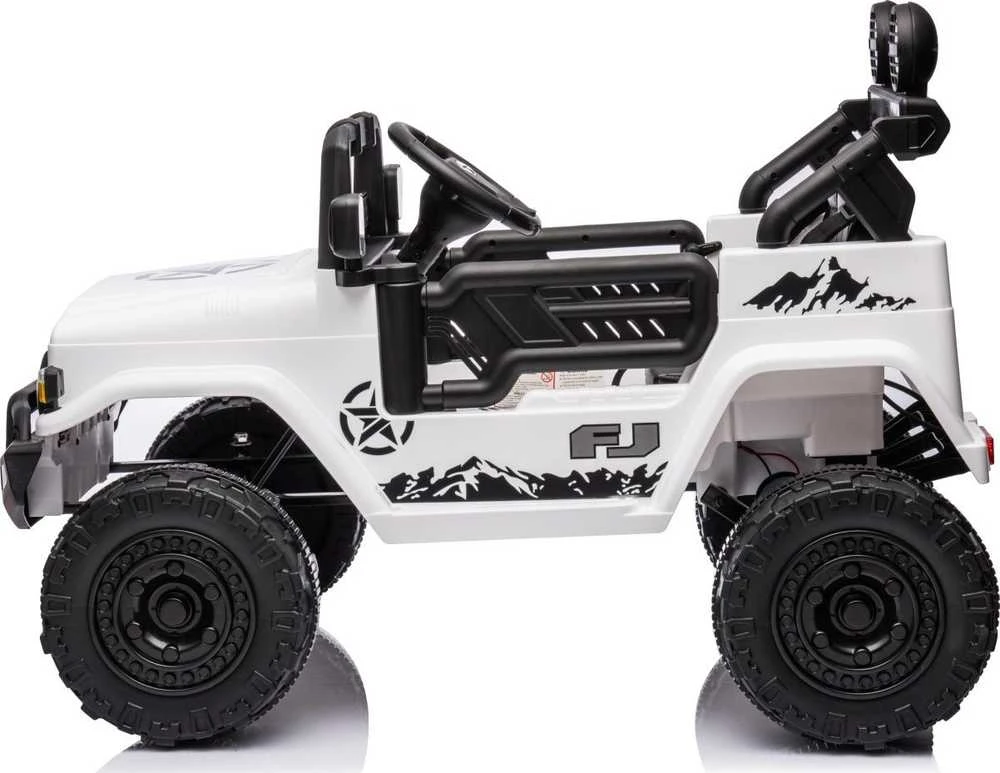 Elektromobilis Toyota FJ Cruiser 4x4, Baltas