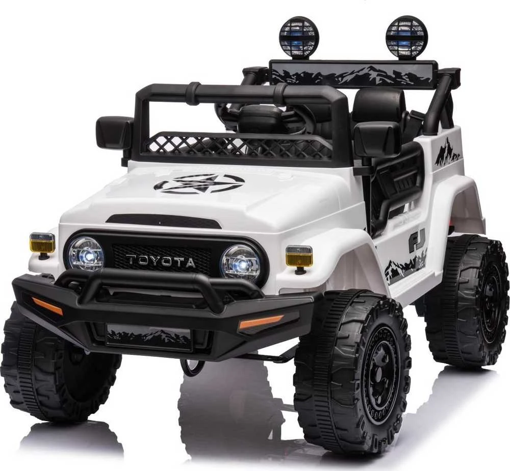 Elektromobilis Toyota FJ Cruiser 4x4, Baltas