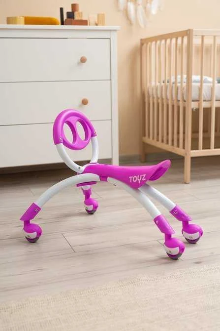 Toyz By Caretero Paspiriama ir stumdoma mašinėlė BEETLE violetinė