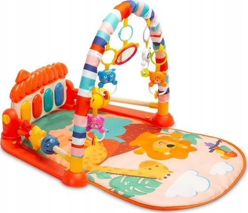 Oranžinis Lavinamasis kilimėlis Toyz Zoo, Oranžinis