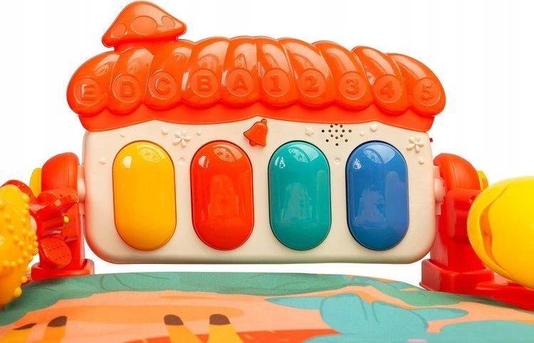 Oranžinis Lavinamasis kilimėlis Toyz Zoo, Oranžinis