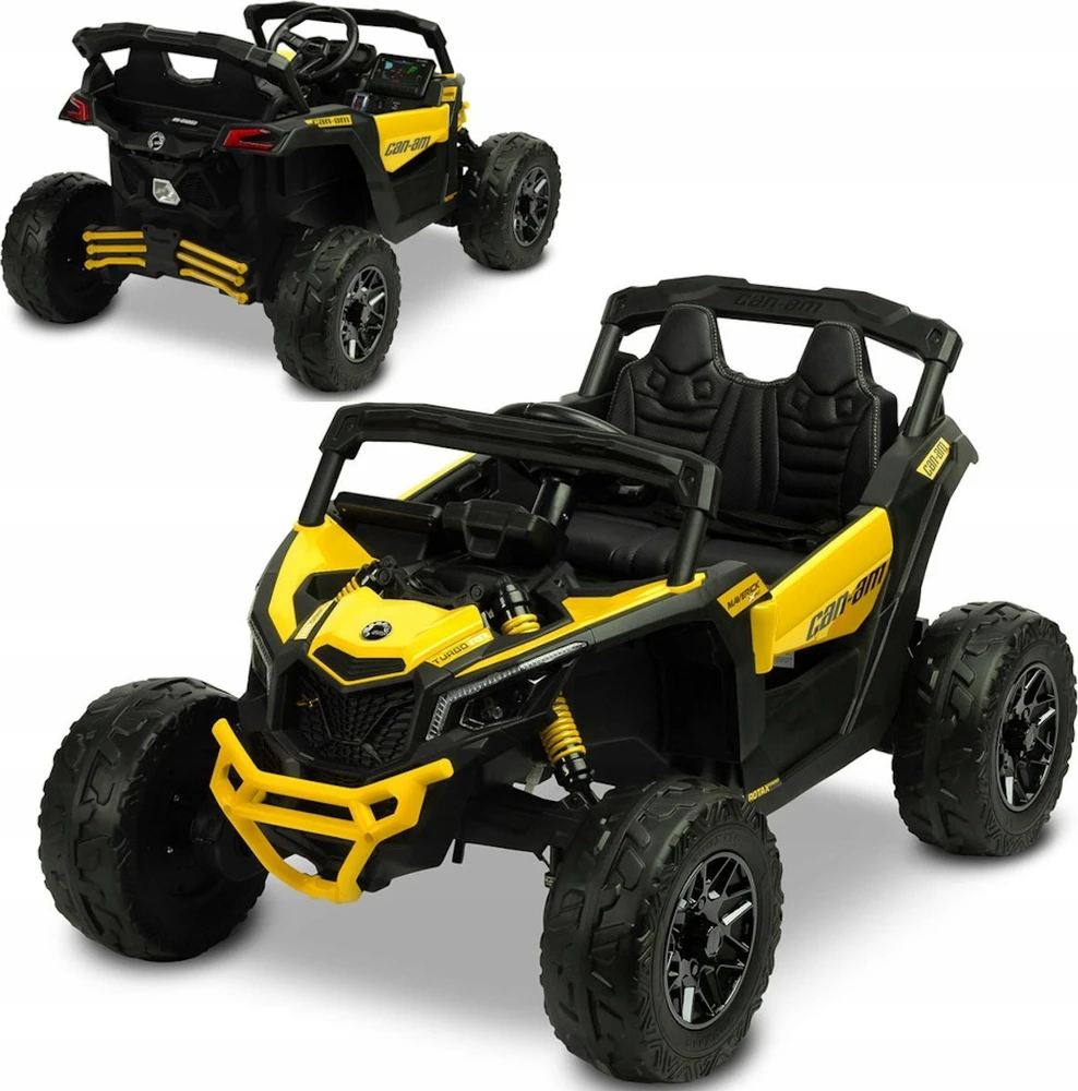 Toyz Maverick - keturkampis 4x4 akumuliatorius | Geltona