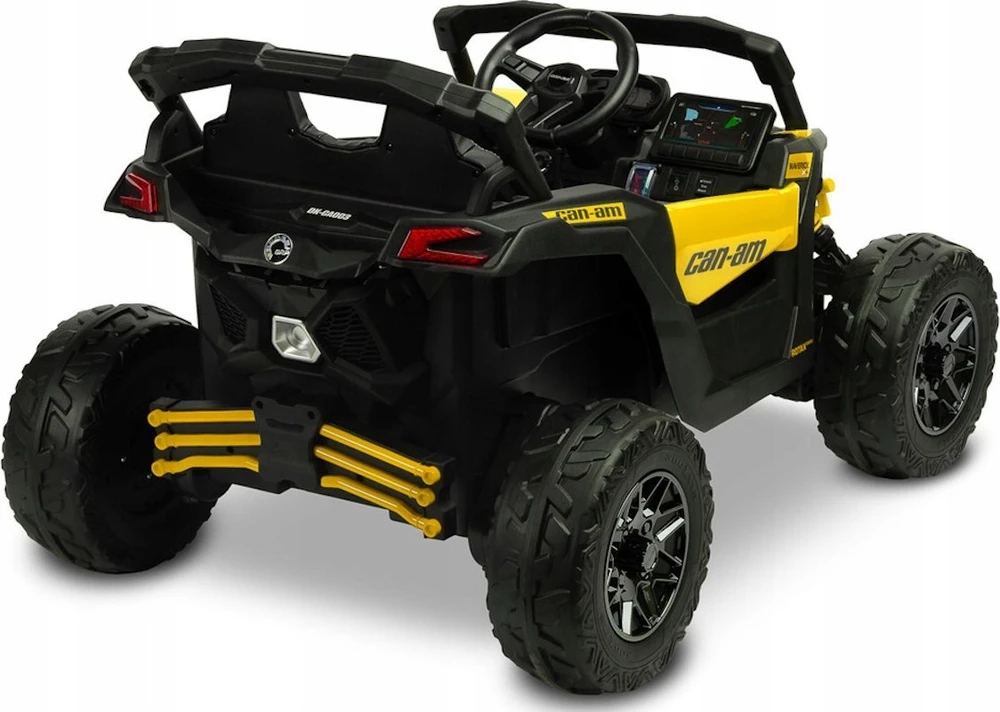Toyz Maverick - keturkampis 4x4 akumuliatorius | Geltona