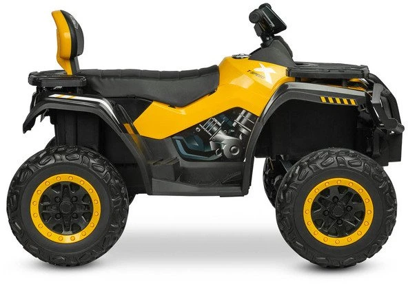 „Toyz by Caretero Rush“ – akumuliatoriumi varoma transporto priemonė | Geltona