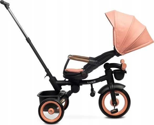 Triratukas Toyz By Caretero Sabre - 3in1, šviesiai rožinė