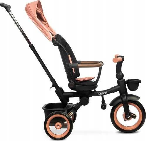 Triratukas Toyz By Caretero Sabre - 3in1, šviesiai rožinė