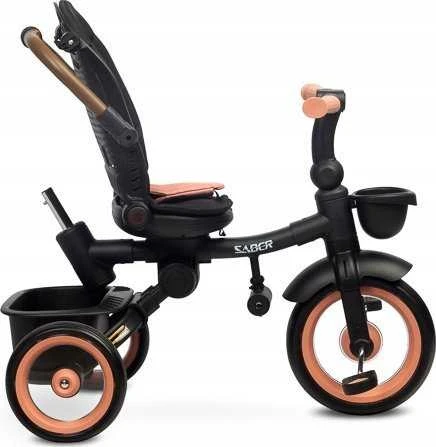 Triratukas Toyz By Caretero Sabre - 3in1, šviesiai rožinė