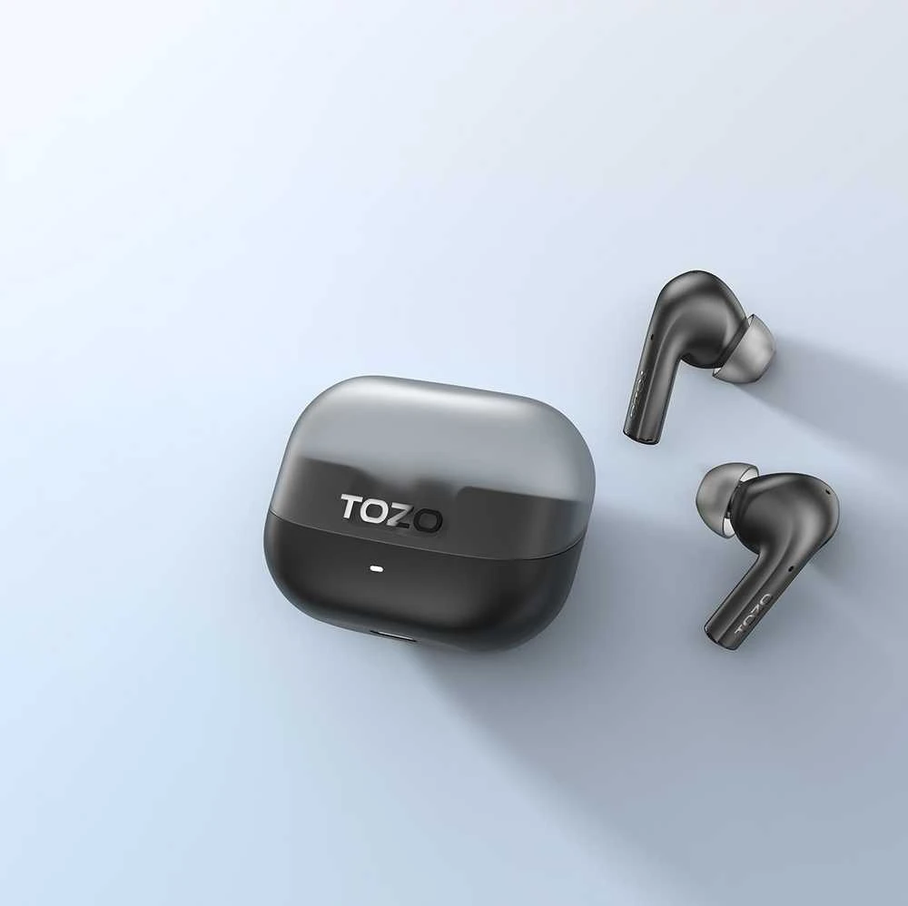 Ausinės Tozo Agile Nova TWS Bluetooth Earbuds Juodas