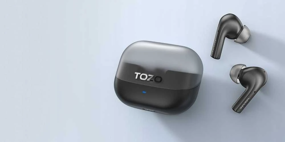 Ausinės Tozo Agile Nova TWS Bluetooth Earbuds Juodas