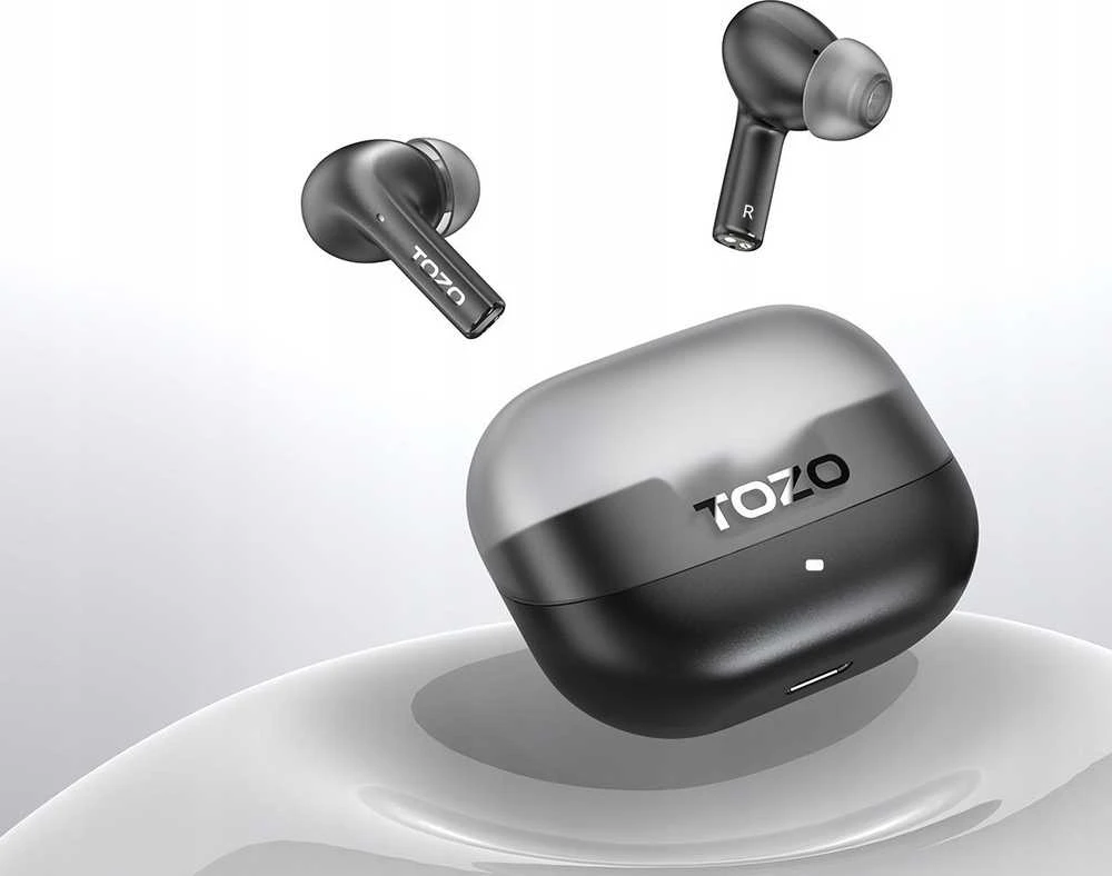 Ausinės Tozo Agile Nova TWS Bluetooth Earbuds Juodas