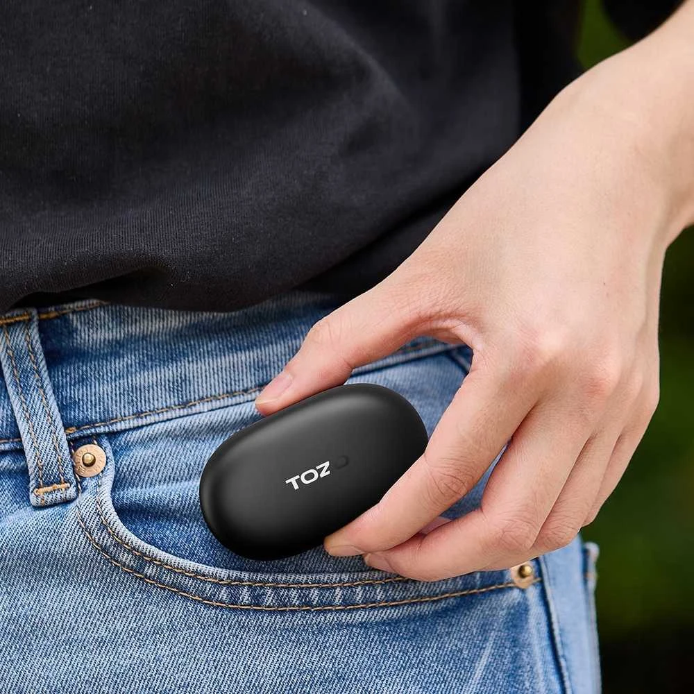 Tozo Agile Solo TWS Bluetooth ausinės juodos