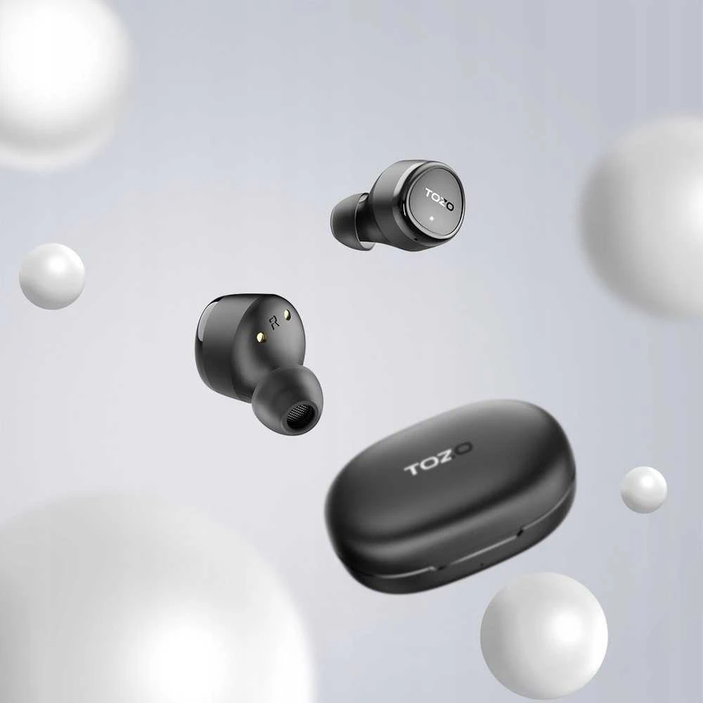 Tozo Agile Solo TWS Bluetooth ausinės juodos