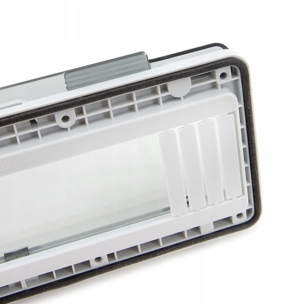 TP Electric Hermetiškas apžiūros langelis, IP67, 12 modulių su bėgeliu ir laikikliu modulinei įrangai tvirtinti, W-IP67-12