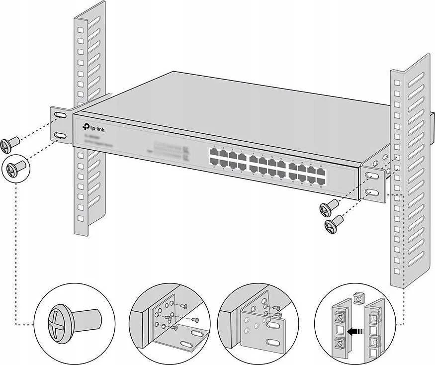 TP-Link Acc RackMount Kit-13