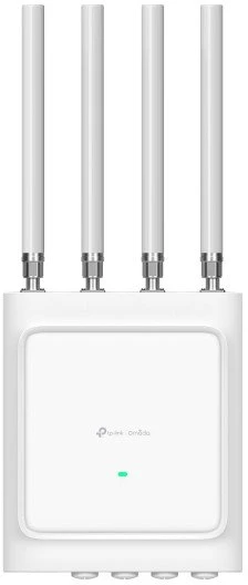 Maršrutizatorius Access Point TP-Link Omada EAP668-Outdoor HD AX3600 su PoE Baltas