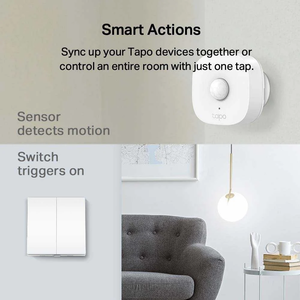 TP-LINK išmanusis šviesos dvigubas jungiklis „Tapo S220“ (TAPO S220)